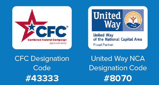 CFC Designation Code: #43333
United Way NCA Designation Code: #8070