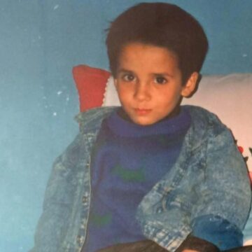 Bashir Amiri childhood photo