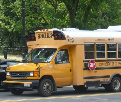 Image of DC School Bus.
