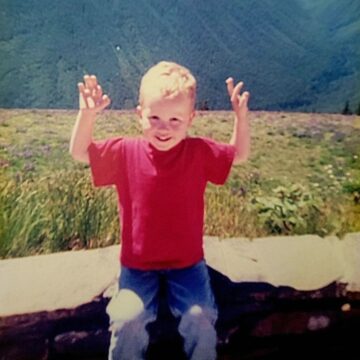 Patrick Cothern childhood photo