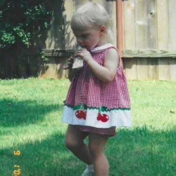 Madison Griffin childhood photo
