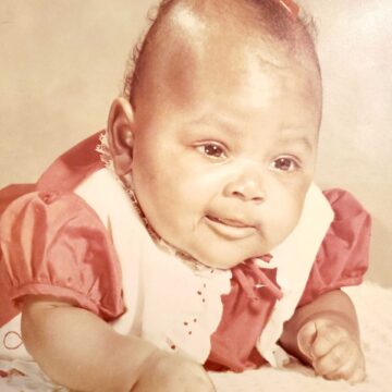 Baby photo of LaShanda Adams